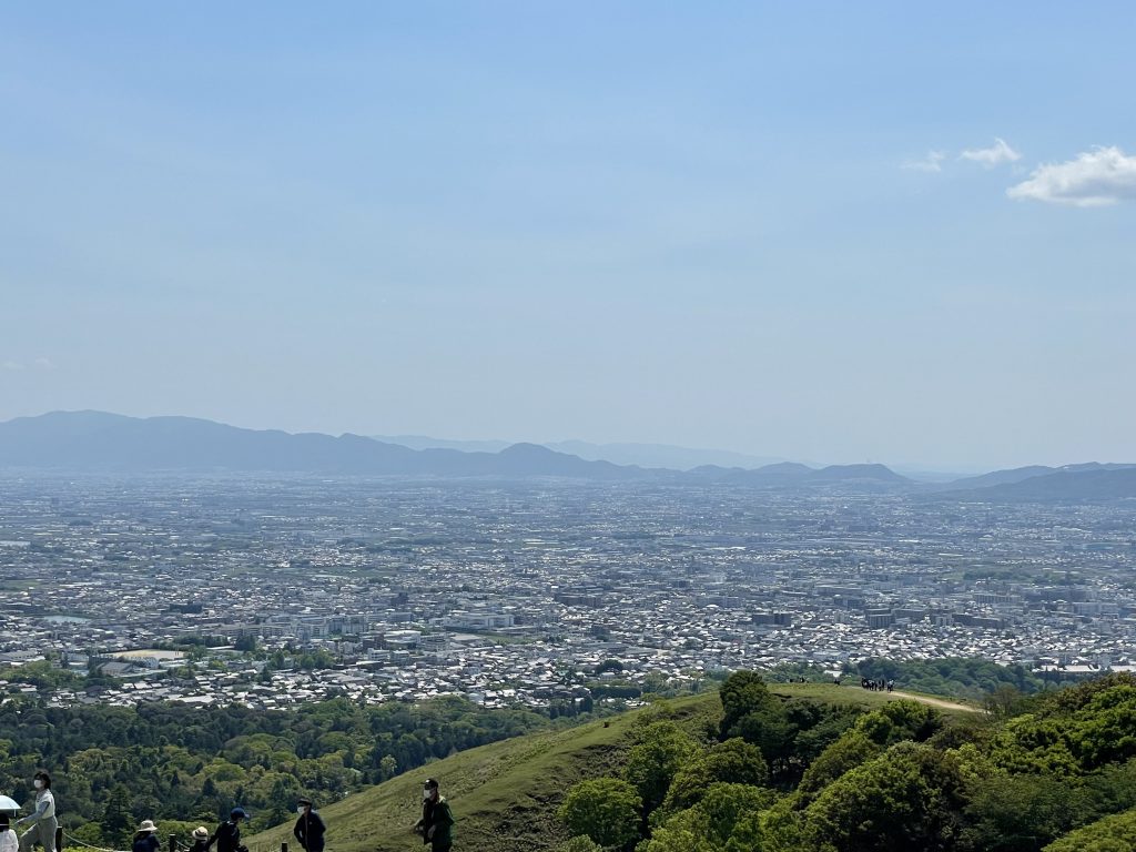 奈良県若草山頂