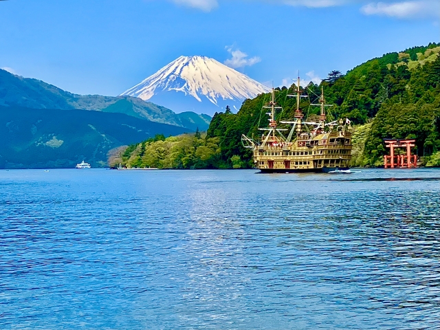 犬連れ旅行 箱根