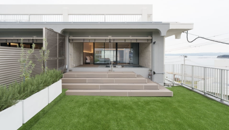 Dog Hotel Shirahama 客室露天風呂