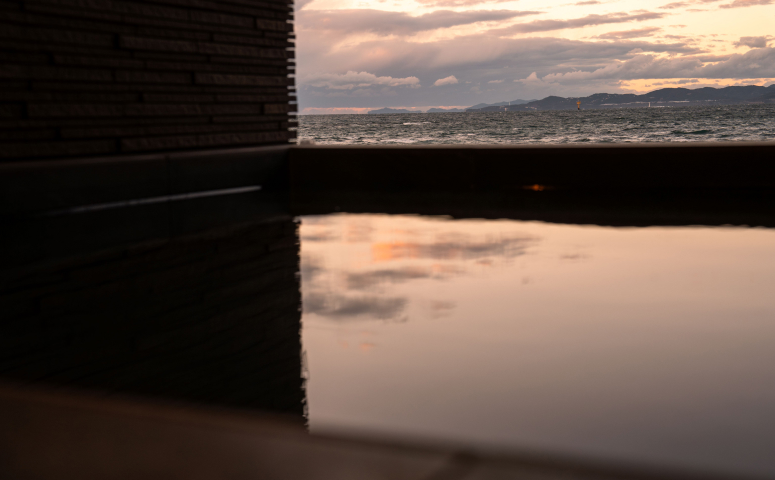 EZRA VILLA ~SHIRAHAMA~ 客室露天風呂