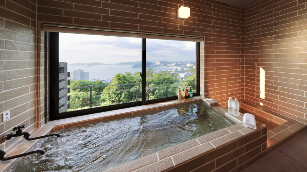 クリスタルヴィラ白浜オーシャンズドッグリゾート 客室露天風呂