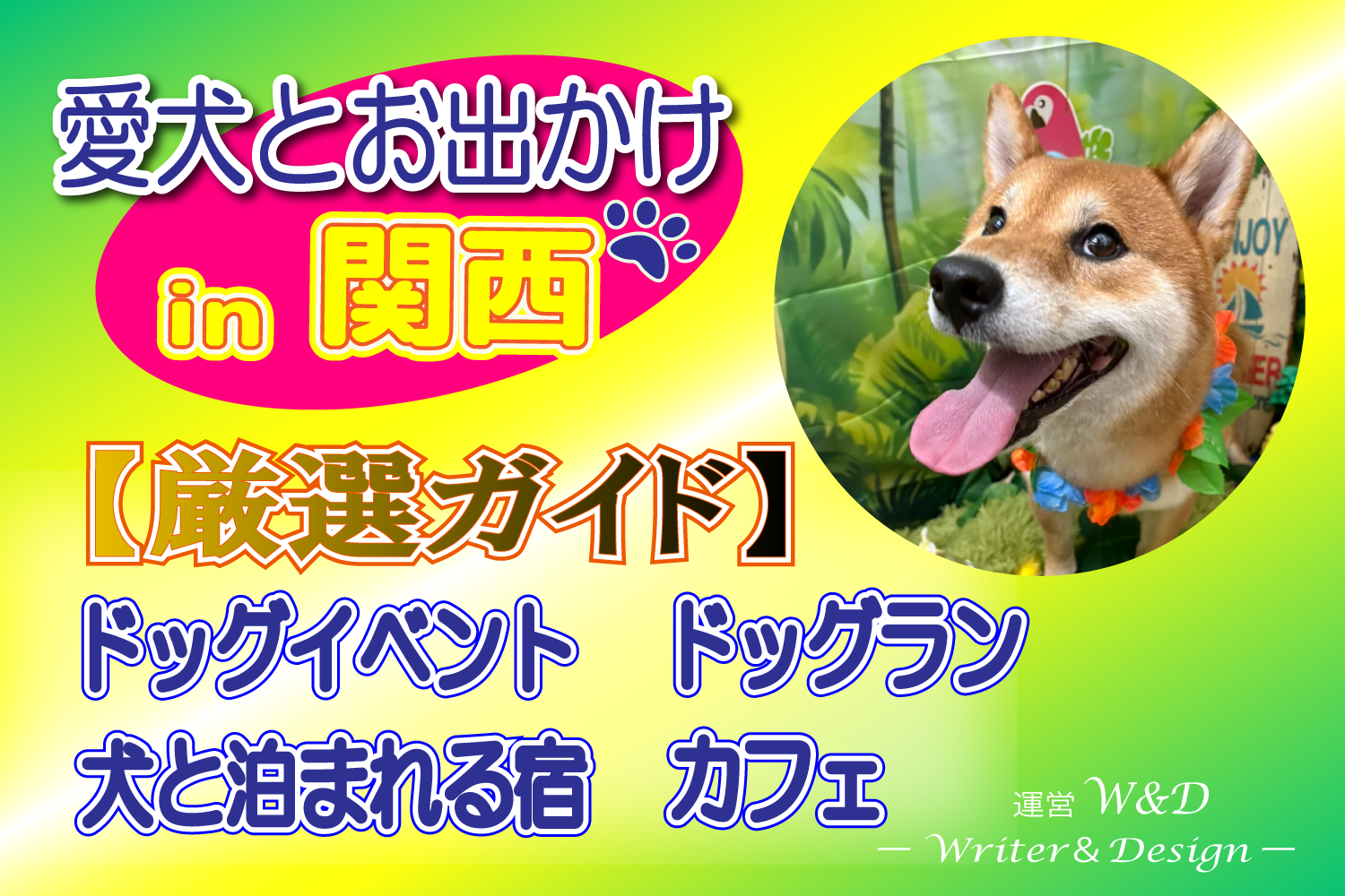 関西　犬　お出かけ