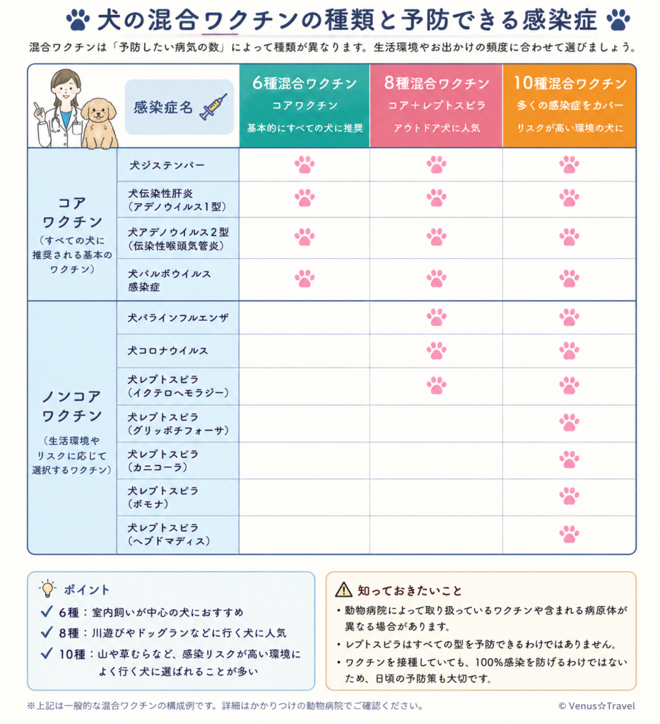 犬 混合ワクチン