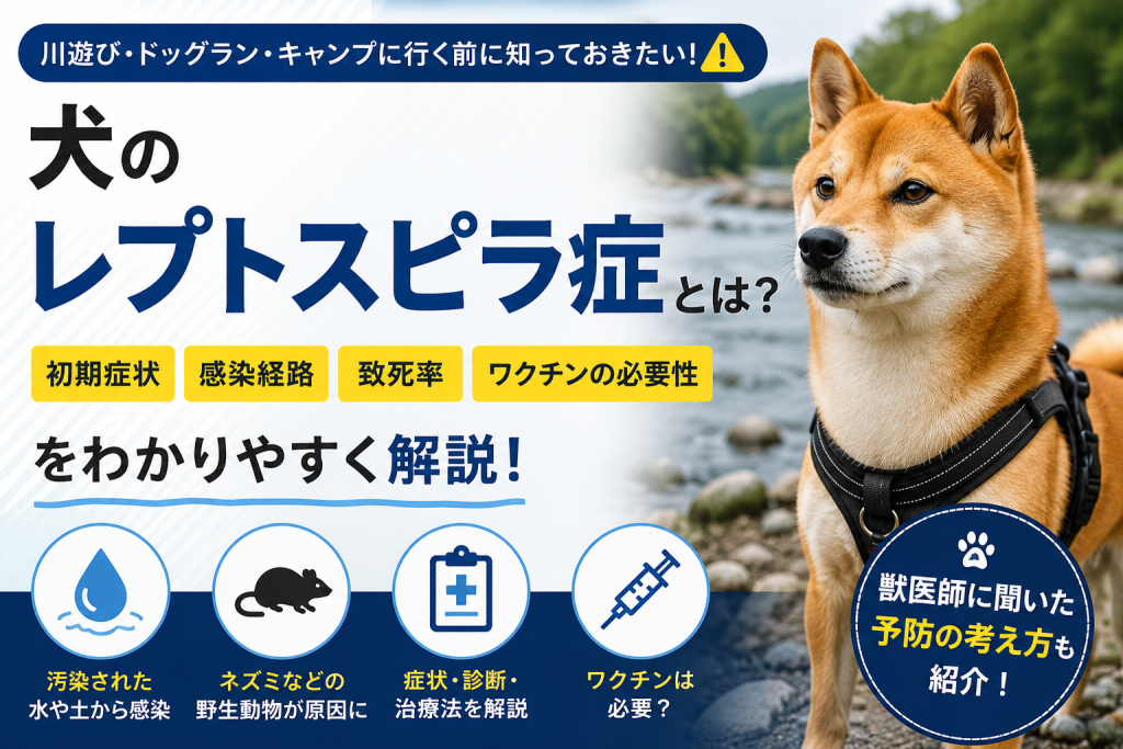 犬レプトスピラ 初期症状