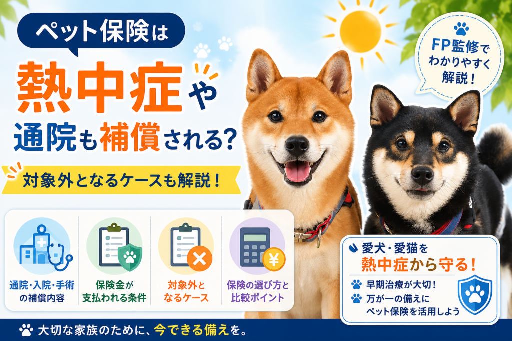 ペット保険 犬 熱中症