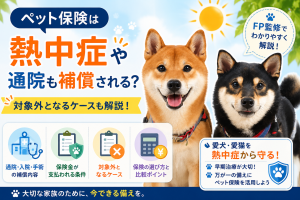 ペット保険　犬　熱中症