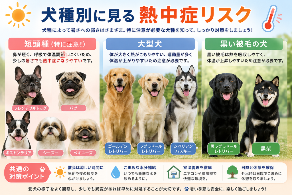 熱中症 リスク 犬種
